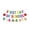 #1, variant on 9.84 Ft Welcome Banner,Colorful Glitter Pre-strung Cardstock Hanging Decor for Teacher Office Home Semester Begin Party