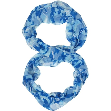 Carolina Panthers Camo Infinity Scarf