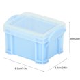 thumbnail image 3 of 12pcs Plastic Lightweight Candy Snack Storage Box Chocolate Cookie Container CaseBlue, 3 of 8
