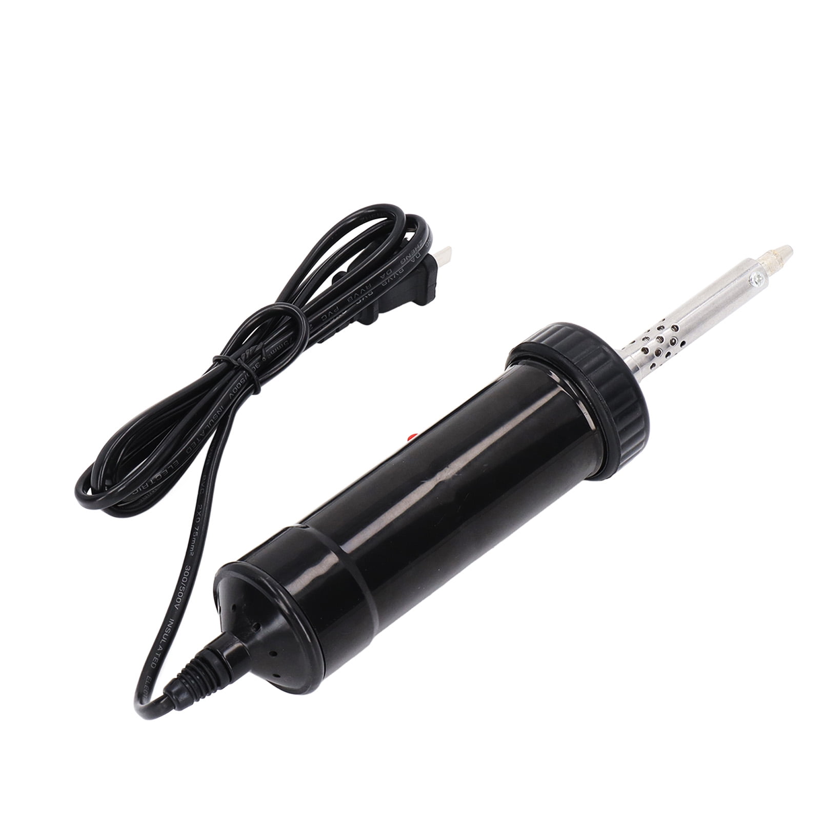 Riousery Automatic Solder Sucker 30W 110V Portable Electric Desoldering Gun Pump Electronic Soldering Iron Pen Repair and Rework Station Tool Kit with 3 Nozzles for Circuit Board Maintenance