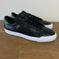 thumbnail image 1 of Size 12 - Ad-id-as Nora Black Leather Green Skateboarding Shoe, 1 of 6