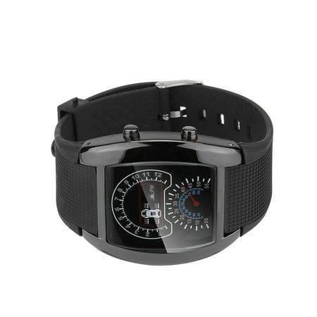 

Naioewe Men s Sports Meter Speedometer Car LED Watch Fashion Light Flash Men s Watch Womens Running Watch