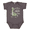Charcoal, variant on Cooler Aunt Dinosaur Baby Bodysuit, Funny Infant Shirt, Pregnancy Announcement Outfit, Newborn Baby Gift
