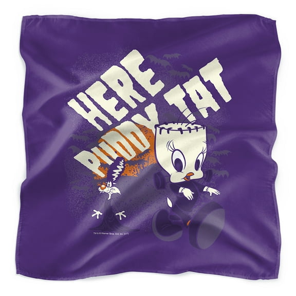 Looney Tunes Franken Tweety Bandana (21 in x 21 in)