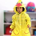 thumbnail image 3 of Raincoat, Boys and Girls Outdoor Rain Poncho Lightweight Waterpoof Kids Rain Jacket Green, 3 of 3