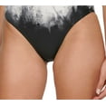 thumbnail image 3 of Calvin Klein Women's Printed High Waist Bikini Bottoms Swimsuit Black Size Medium, 3 of 3