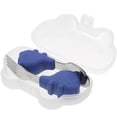 thumbnail image 1 of Miangastore Baby Spoons Blue 1 Set 3.85X0.83X0.59In, 1 of 9