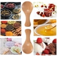 thumbnail image 4 of Short Handle 10 Packets of Small Wooden Spoon for Jars of Jam, 4 of 7