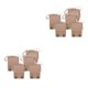 thumbnail image 2 of Matsuzay 5 Pieces Christmas Candies Box Wedding Cookies Party Storage Holder Case Year Packaging Biscuits Decoration Gifts New Type1 NO1, 2 of 6