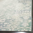thumbnail image 3 of SAFAVIEH Mystique Hayleigh Faded Floral Polyester Area Rug, Blue/Ivory, 6' x 9', 3 of 6