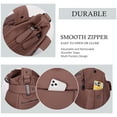 thumbnail image 5 of KL928 Women Large Purses Multi-Pocket Handbags PU Leather Tote Bag, 5 of 5