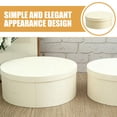 thumbnail image 2 of MasteelfCA Wooden Candy Box Unfinished Wooden Box Gift Box Candy Packaging Box Round Box Sundries Box, 2 of 9