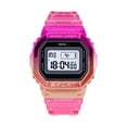 thumbnail image 1 of Reloj Digital Retro Tornasol Steiner Correa de Plástico 5 Atm Rosa, 1 of 4