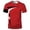 Watermelon Red, variant on ZXLBBD Tshirts Shirts for Men Short Sleeve Patchwork Color 3D Digital Graphic Tee Loose Fit Workout Shirts Athletic T Shirts for Man Dailywear,Red,XL