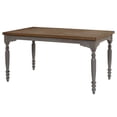 thumbnail image 1 of Progressive Furniture D834-10 59 x 35 x 30 in. Dining Table, Oak & Brushed Gray, 1 of 1