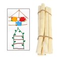thumbnail image 4 of secas, palos artesanales de , naturales decorativas , troncos de para niños, adornos artesanales, decoración del , 7 Grueso 40cm 7 Grueso 40cm Blanco Soledad Palos de madera secos, 4 of 10