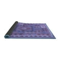 thumbnail image 2 of Ahgly Company Indoor Square Southwestern Blue Country Area Rugs, 6' Square, 2 of 4