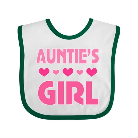 

Inktastic Auntie Girl Niece Gift Gift Baby Girl Bib