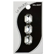 Le Bouton Rhinestone Shank Button, 1 Each