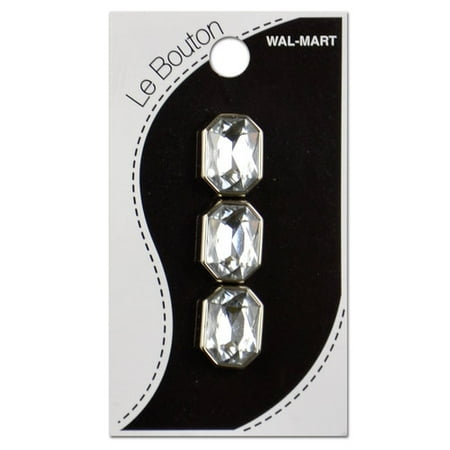 Le Bouton Rhinestone Shank Button, 1 Each
