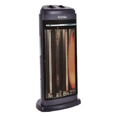 Infrared Electric Quartz Heater Living Room Space Heating Radiant Fire Tower 