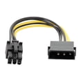 thumbnail image 4 of Convert 4-Pin to 6-Pin PCIExpress Power Connector for Video Cards D Plug Converter Cable Enjoy Video Processing, 4 of 7