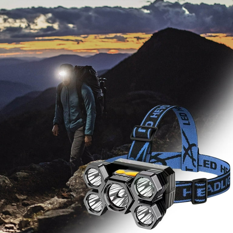 Lumilight Headlamp USB Rechargeable Headlamp 12000 Lumen Ultra Bright LED Work Headlight 4 Modes Waterproof Head Lamp Best Headlamps For Adults Camping Outdoors Hard Hat Work Zoomable Headlight Super Bright Led Headlamp 6 thumbnail image