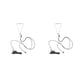 thumbnail image 1 of Greeniant Juguete colgante de Metal ABS para mascotas, reemplazo bonito, forma de Animal ajustable, hogar, sala de estar, Animal pequeño, Tipo 1 2piezas, 1 of 6