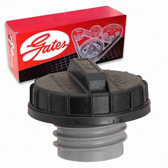 Gates Fuel Tank Gas Cap compatible with Ford F-250 4.9L 5.0L 5.4L 5.8L 6.9L 7.3L 7.5L L6 V8 1987-2000