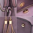 thumbnail image 7 of Dasein Women Tassel Zipper Pocket Crossbody Bag Shoulder Purse Fashion Travel Bag with Multi Pockets, 7 of 7
