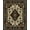 Brown, Pattern 1, variant on Flatwoven High Traffic Area Rug, Oasis Reversible Black & Clear Outlets, Non Slip, Stain Resistant, Washable Area Rugs for Living Room, Bedroom(Brown, 6X9)