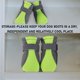 thumbnail image 5 of Zapatos Para Pasear Perros Zapatos para perros Pet Paw Protector Botines Zapatillas antideslizantes para cachorros (Verde S), 5 of 6