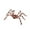 A, variant on Giant Hairy Halloween Spider Decor - Scary Realistic Spider Prop with Red Eyes & Bendable Legs for Indoor/Outdoor Yard, Haunted House & Party Decoration