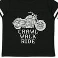 thumbnail image 4 of Inktastic Crawl Walk Ride Motorcycle Boys or Girls Toddler T-Shirt, 4 of 5