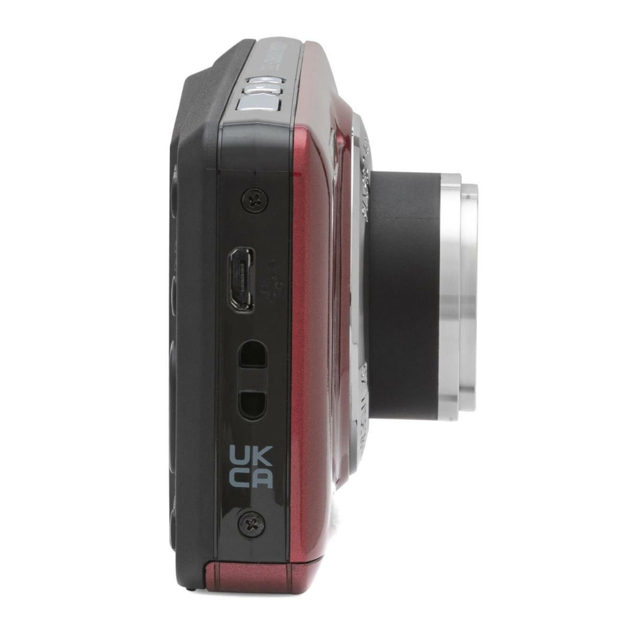 Kodak PIXPRO FZ55 Point & Shoot Digital Camera (Red) with SD