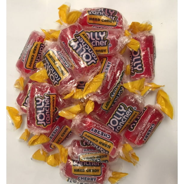 Jolly Rancher Cherry Candy 1 3 Pound 100 Piece Resealable Bag By The Online Candy Shop Walmart Com Walmart Com