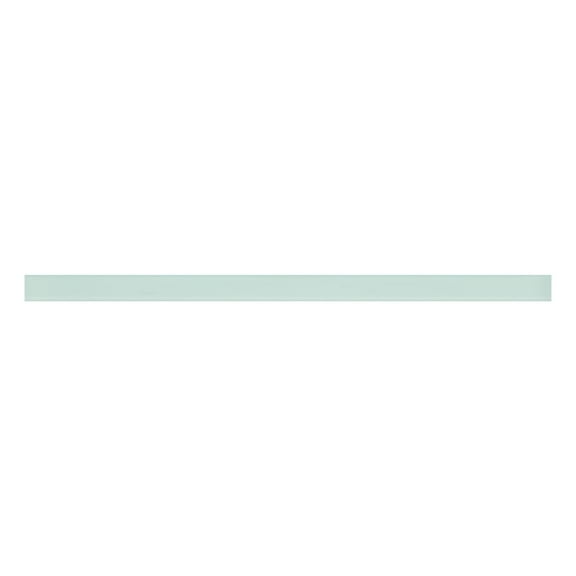 10 pack 0.6-in W x 12-in L Glass Matte Pencil Liner Tile Trim (0.5 Sq ft/case)