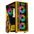 thumbnail image 1 of Gabinete XTREME PC GAMING Mortal Kombat Edition Media Torre 4 Fan ARGB Amarillo CXTMOKRYE, 1 of 6