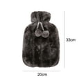 thumbnail image 2 of Hot Water Bottle with Cover - Classic Hot Water Bag for Pain Relief, Neck and Shoulders, Feet Warmer, Menstrual Cramps, Hot and Cold Therapy - Great Gift for Women, 2 of 5