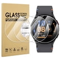thumbnail image 1 of Protector de pantalla Suoman de vidrio templado para Samsung Galaxy Watch FE de 40 mm (paquete de 4), 1 of 1