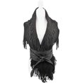 thumbnail image 2 of Knit Infinity Scarf – Women Woolen Warm Scarf with Fringes – Circle Loop Scarves, 2 of 5
