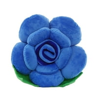 Pompotops Rose Shaped Throw Pillow, Flower Plush Rose Pillow- Cute Decoration- Flower Plush Cushion- Cushion- Sofa Pillow And Mattress, Valentine Day Gift