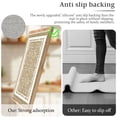thumbnail image 3 of TECHVIDA Bathroom Rugs,Non-Slip Ultra Soft Bath Mat,Soft Absorbent Bathroom Rug and Bath Mat,Machine Washable,(18"x26",Beige and White), 3 of 9