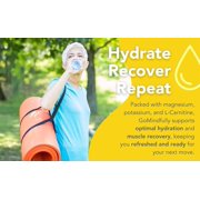 GoMindfully Super Calm Magnesium Drink Mix for Stress Relief & Relaxation, Lemon Flavor, 4.4 oz, 30 Servings