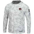 thumbnail image 2 of Men's Colosseum Arctic Camo Auburn Tigers OHT Military Appreciation Long Sleeve Hoodie Top, 2 of 4