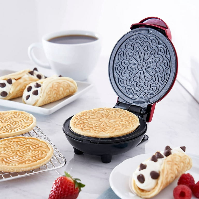Dash Set of 3 Mini Pizzelle Makers(Modern Holiday)