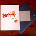 thumbnail image 5 of Paquete de 5 tarjetas de regalo de Navidad para vehículos de renos para tarjetas de felicitación emergentes 3d de año nuevo, 5 of 5