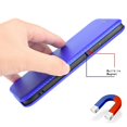 thumbnail image 5 of KAIYANG Funda de cuero PU anticaídas para Nokia C22, funda con textura de fibra de carbono y ranura para tarjetas, estilo B, Nokia C22, color azul, 5 of 5
