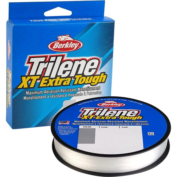 Berkley Trilene XT Filler 0.017-Inch Diameter Fishing Line, 17-Pound Test,  330-Yard Spool, Clear