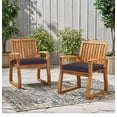 thumbnail image 3 of Outdoor Square Cover Polyester Seat Pad Protector for Patio Garden Furniture Weather- Design, 3 of 3